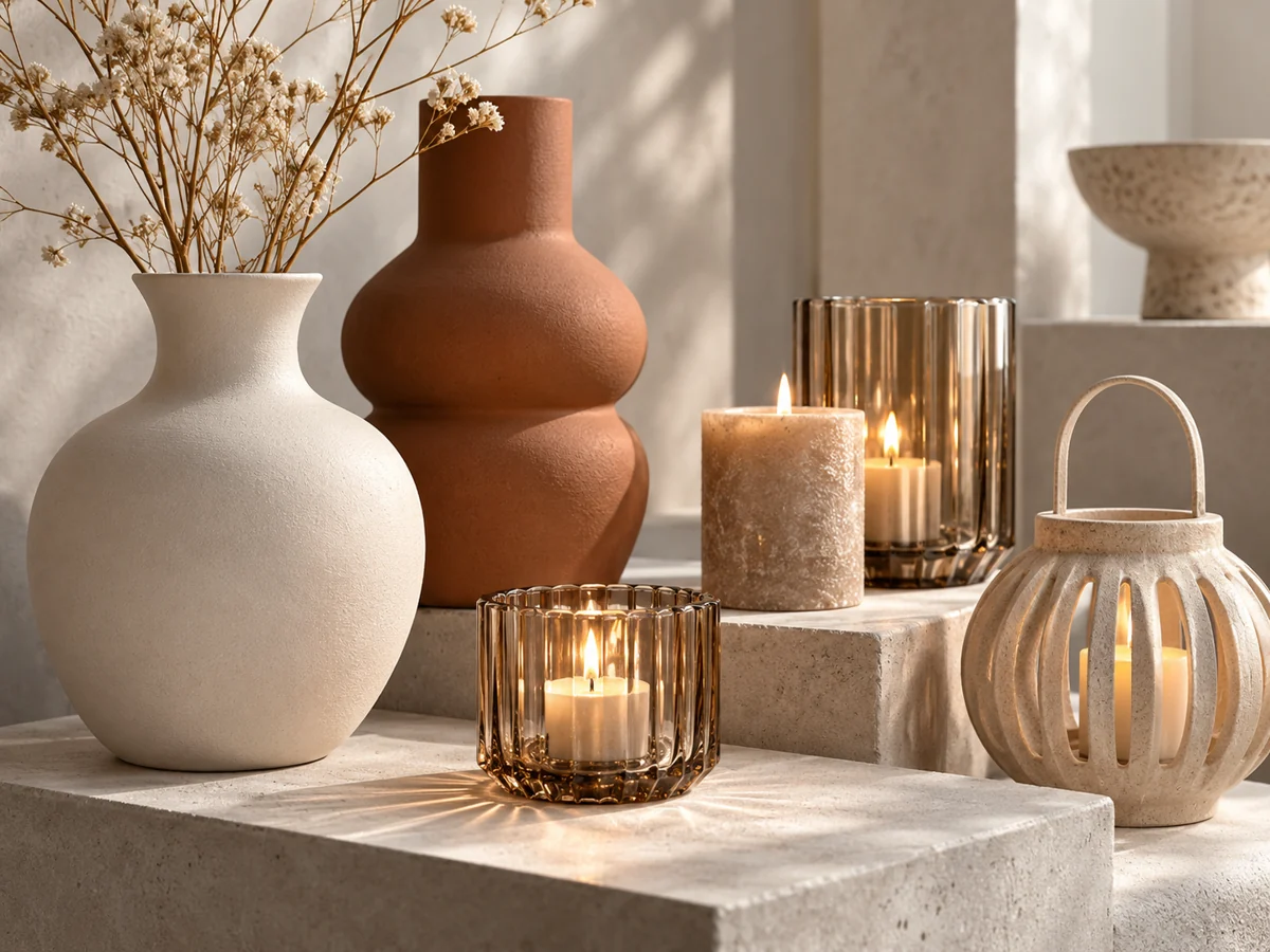 Home & decoration – styled range illustration