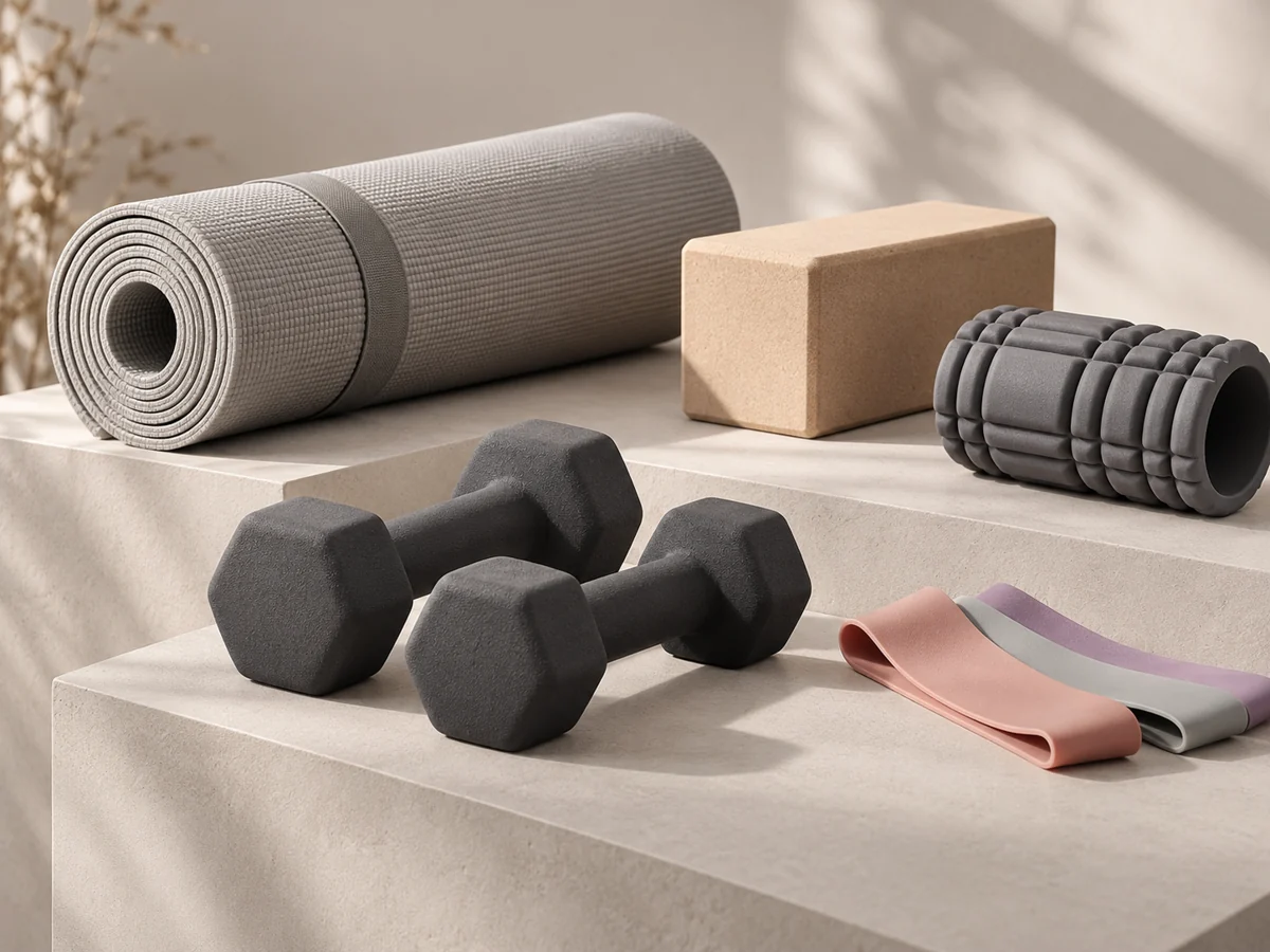 Fitness & sports – styled range illustration