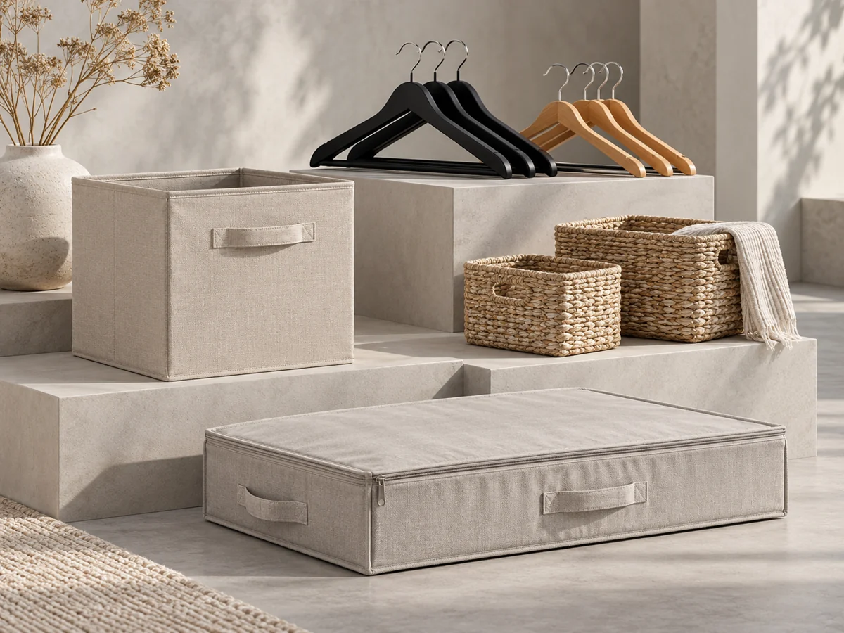 Storage & organisation – styled range illustration