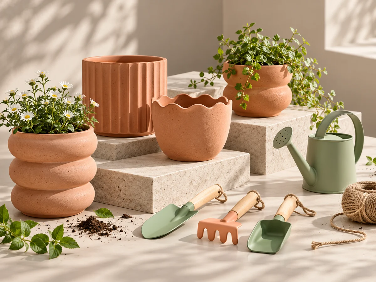 Spring & garden – styled range illustration