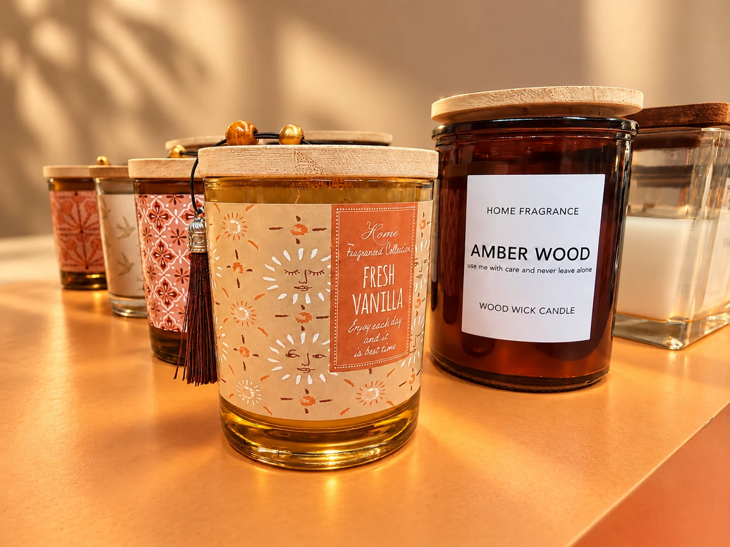 Scented candles and home accessories at MONKS